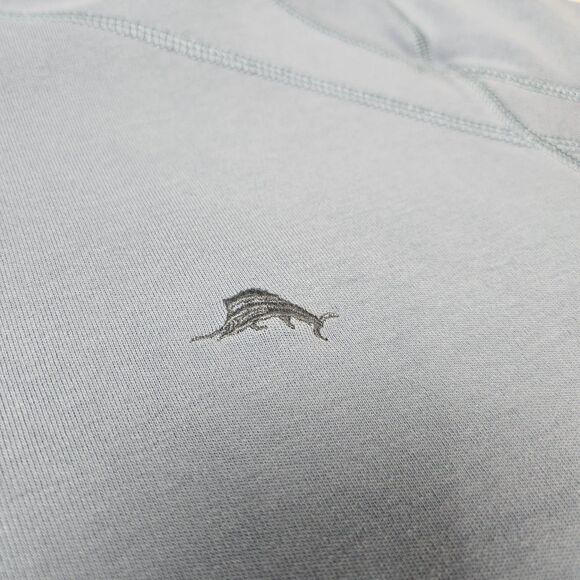 Tommy Bahama Sweater Men XL Blue‎ Knit Embroidered Caribbean Island Relax Marlin - Picture 4 of 10